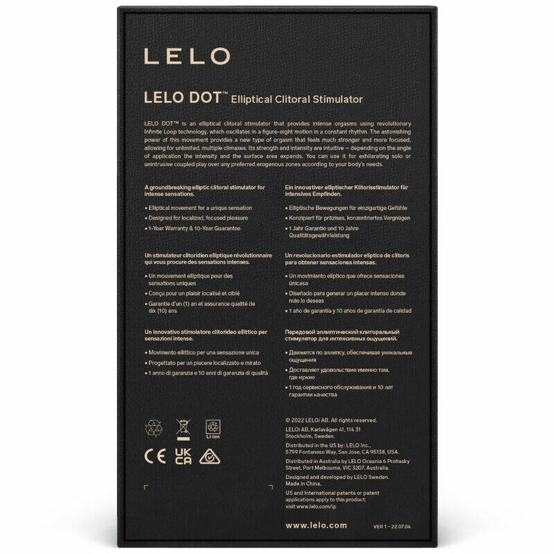 LELO - DOT CLITORIS STIMULATOR - LILAC