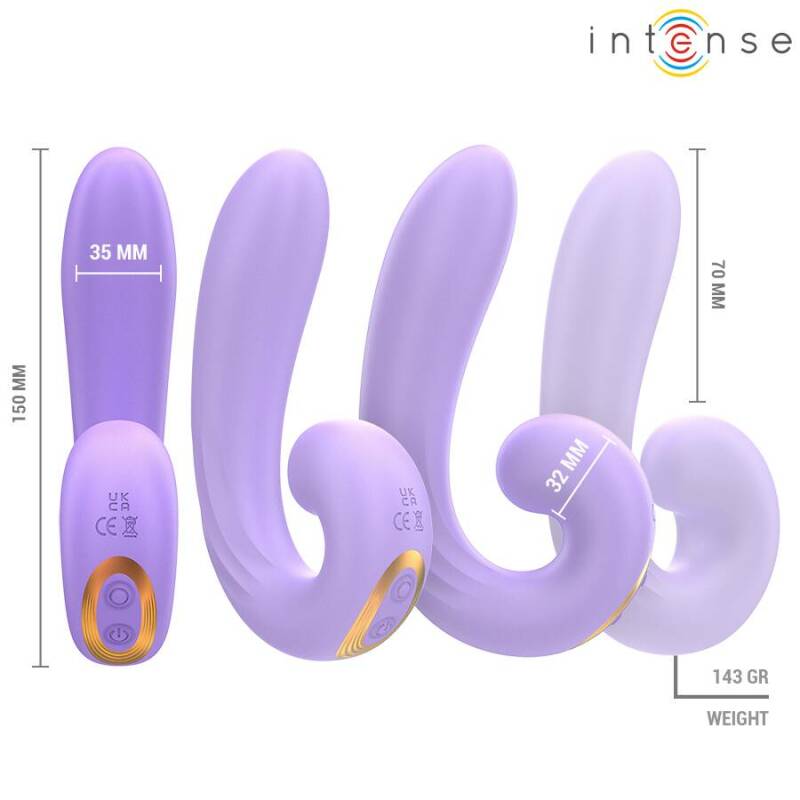 INTENSE - MERYL DOUBLE VIBRATION CLITORIS STIMULATOR
