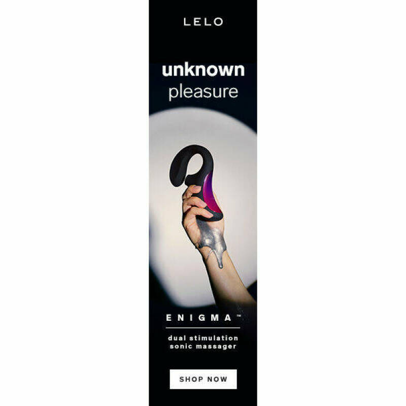 LELO - ENIGMA DOUBLE SUCTION STIMULATION PURPLE MASSAGER