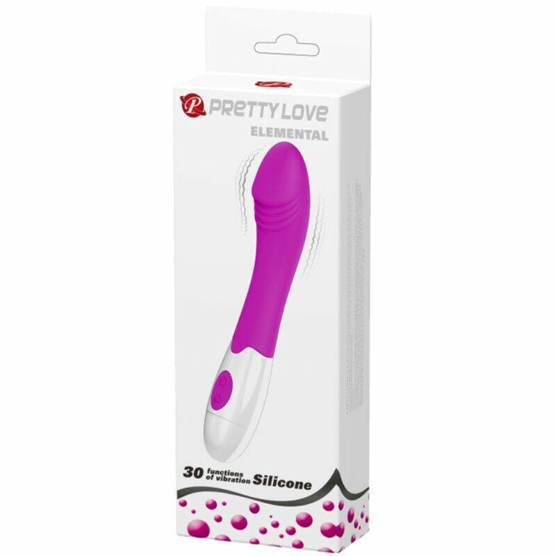 PRETTY LOVE - ELEMENTAL VIBRATOR 30 VIBRATION MODES PURPLE