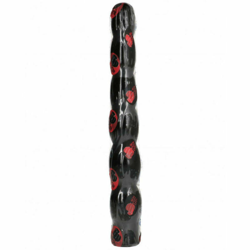 ALL BLACK - ANAL DILDO 32 CM