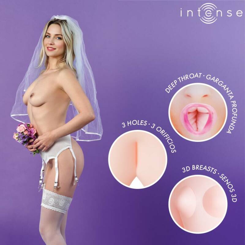 INTENSE DOLLS - IRINA INFLATABLE DOLL WITH THREE ORIFICES