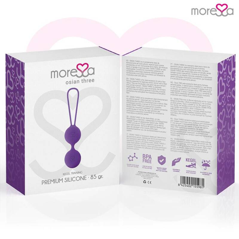MORESSA - OSIAN THREE PREMIUM LILAC SILICONE