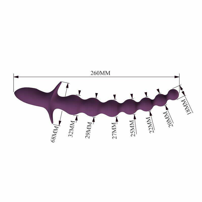 PRETTY LOVE - MADISON RECHARGEABLE ANAL VIBRATOR 10 FUNCTIONS