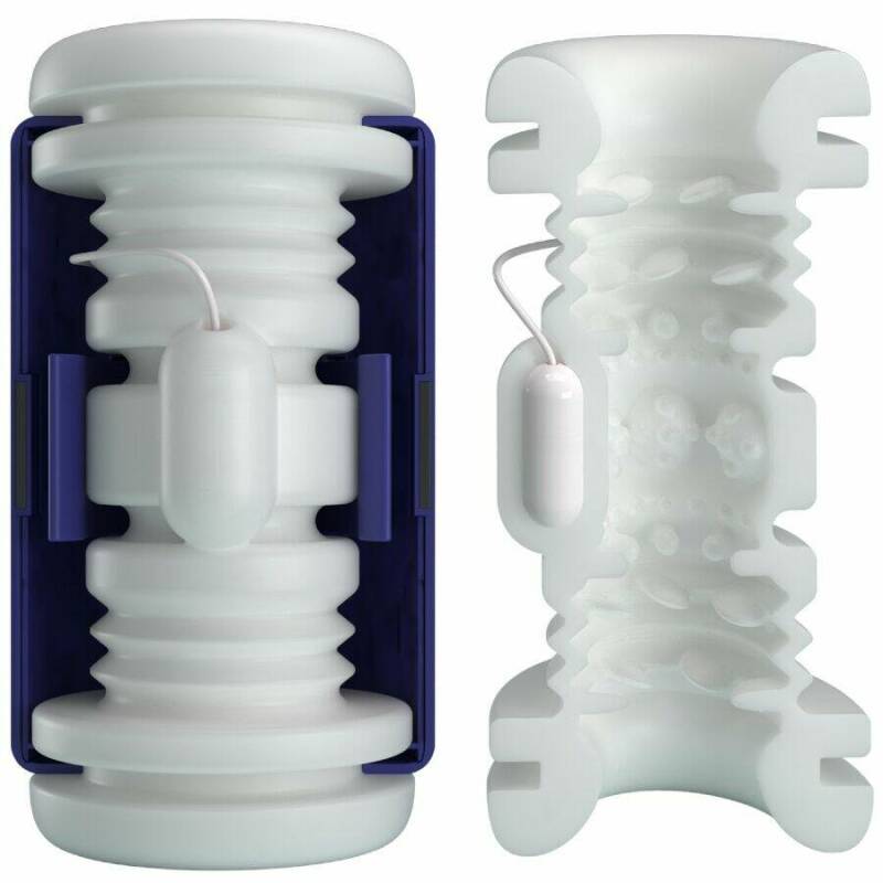 PRETTY LOVE - DJ LADY MALE MASTURBATOR WITH VIBRATION 5 SETTINGS PURPLE