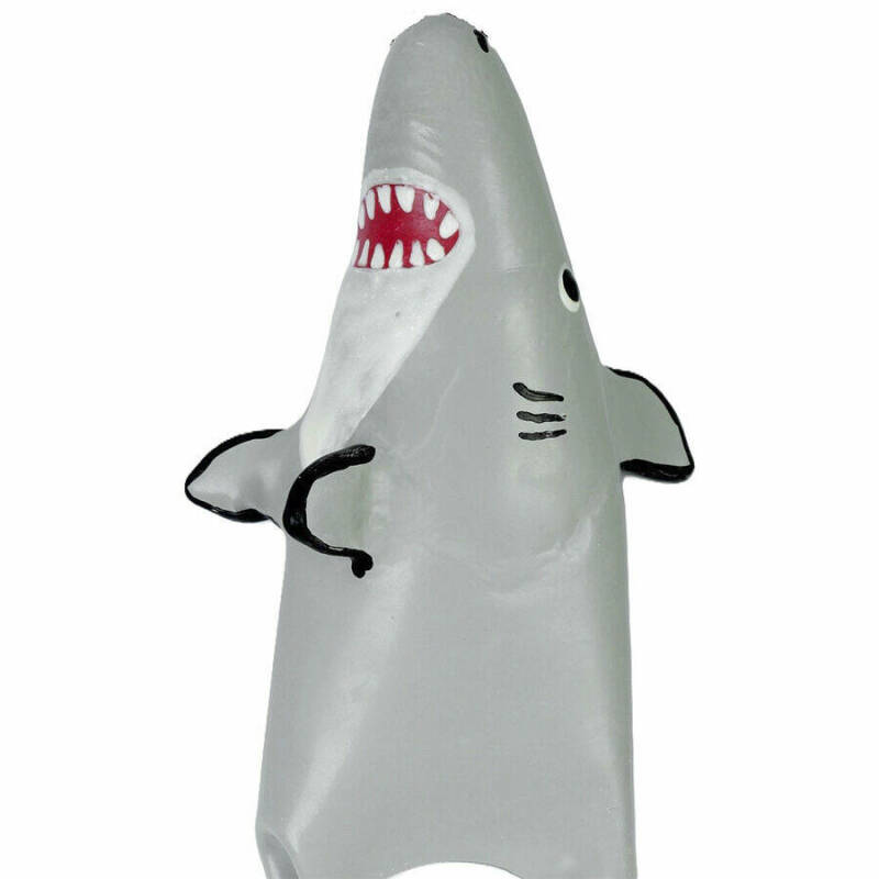 CONDOMERIE - HANDPAINTED NOVELTY CONDOMS SHARK MODEL XL