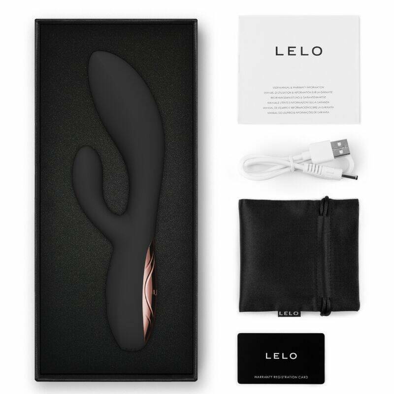 LELO - INA THRUST RABBIT THRUSTING VIBRATOR BLACK