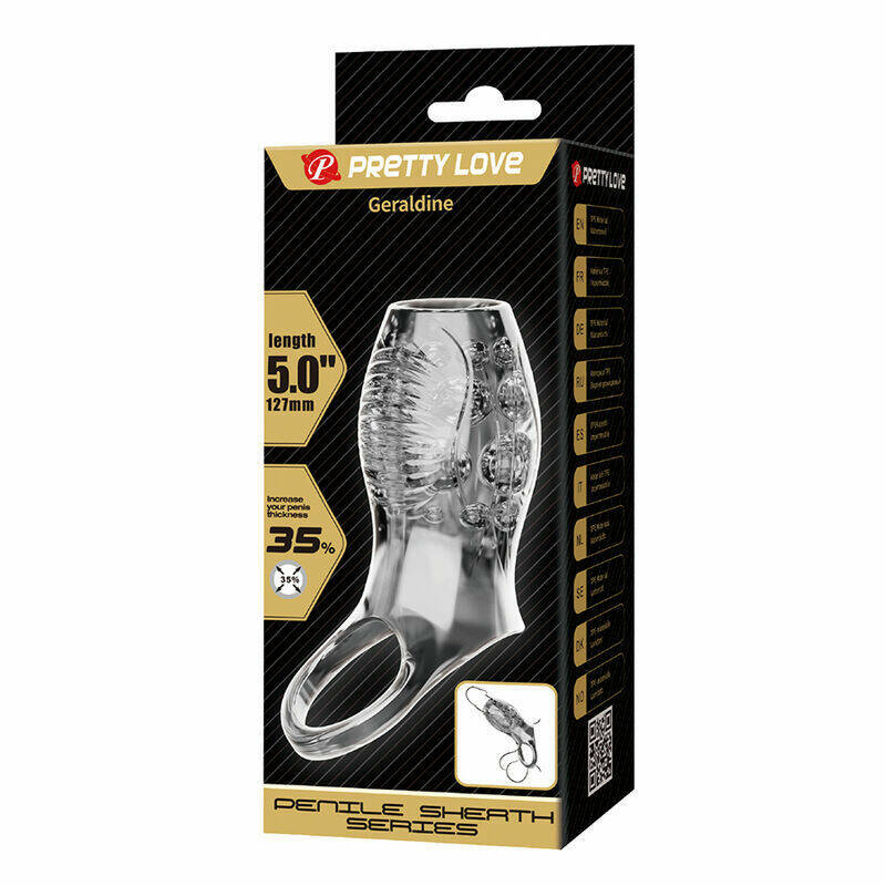 PRETTY LOVE - GERALDINE THICKENING TEXTURED TRANSPARENT FUNDA