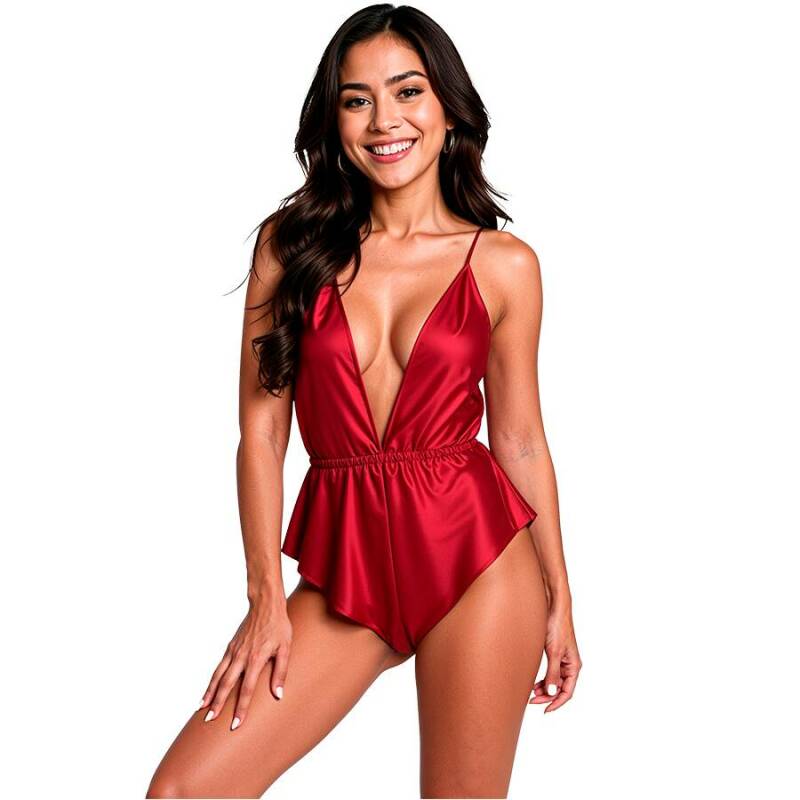 PASSION - SENSIE BODY BURGUNDY S/M