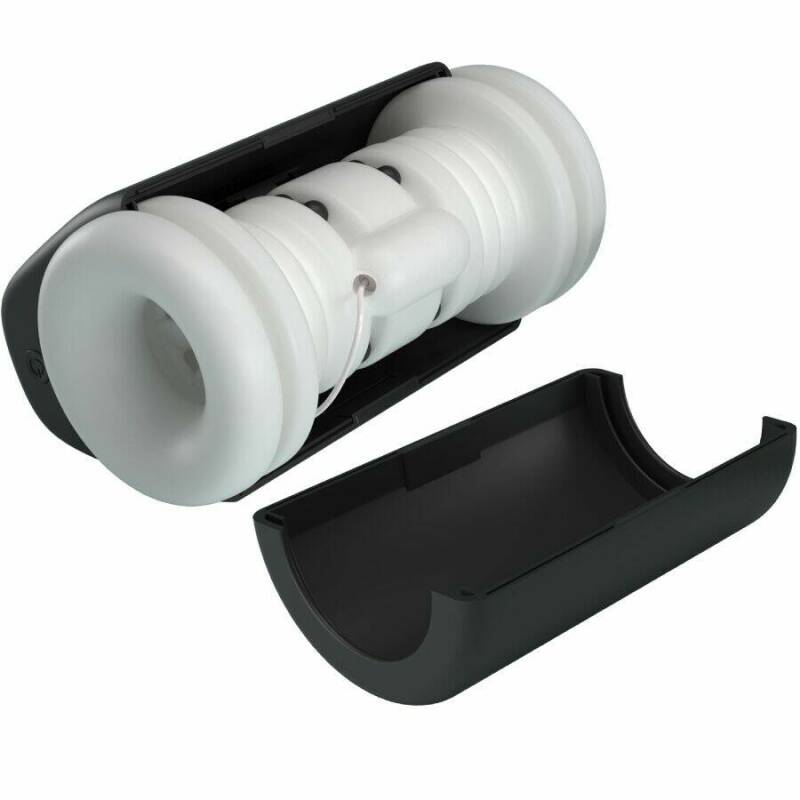 PRETTY LOVE - DJ GIRL MALE MASTURBATOR WITH VIBRATION 5 SETTINGS NEGRO