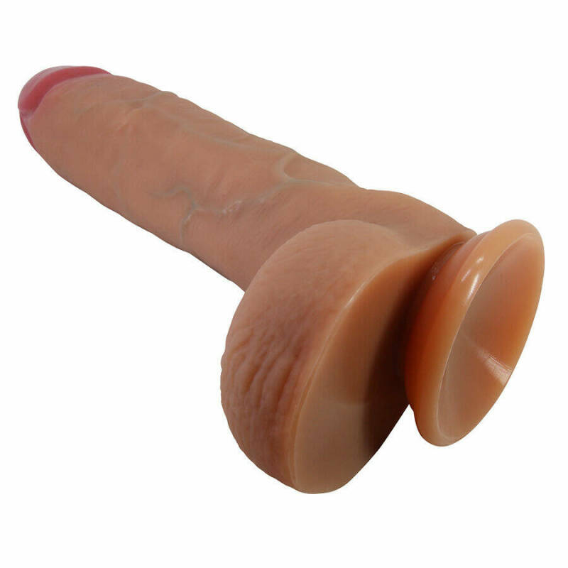 PRETTY LOVE - MENDEL REALISTIC DILDO WITH SUCTION CUP 25.5 CM -Ø- 5.6 CM