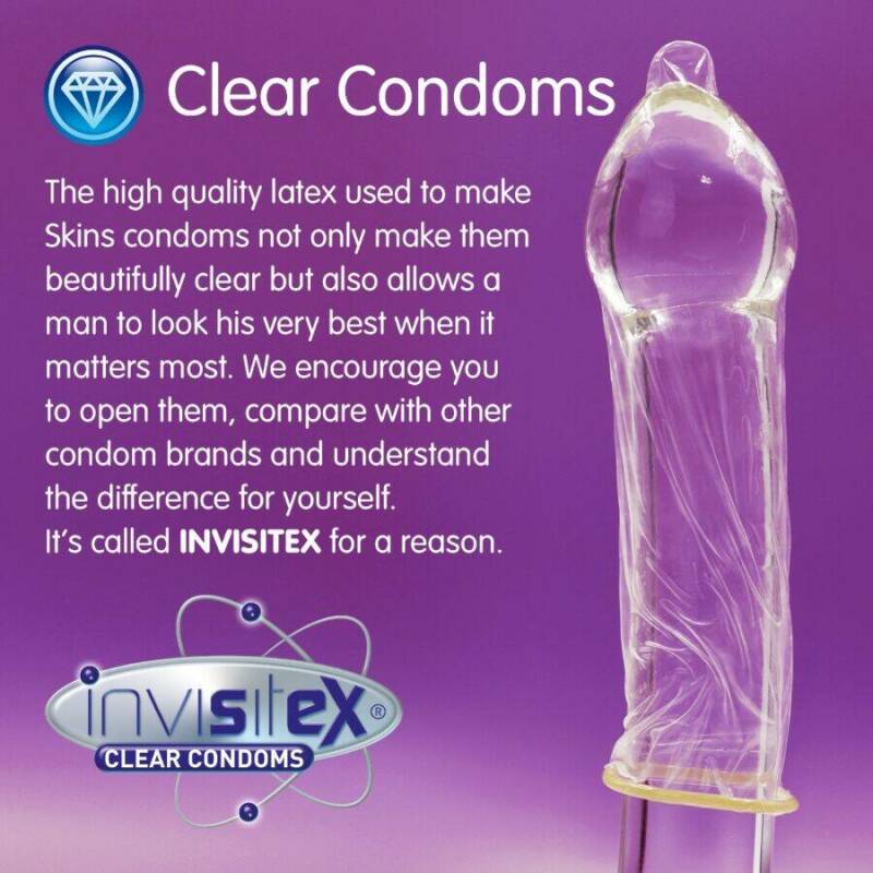 SKINS - EXTRA LARGE PREMIUM CONDOMS PACK 8