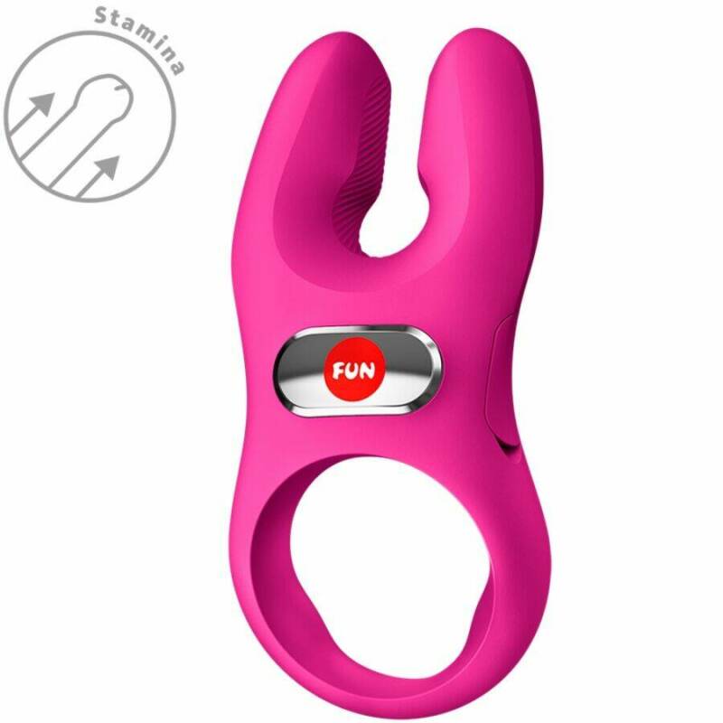 FUN FACTORY - NOS PRO VIBRATING COCK RING MAGENTA