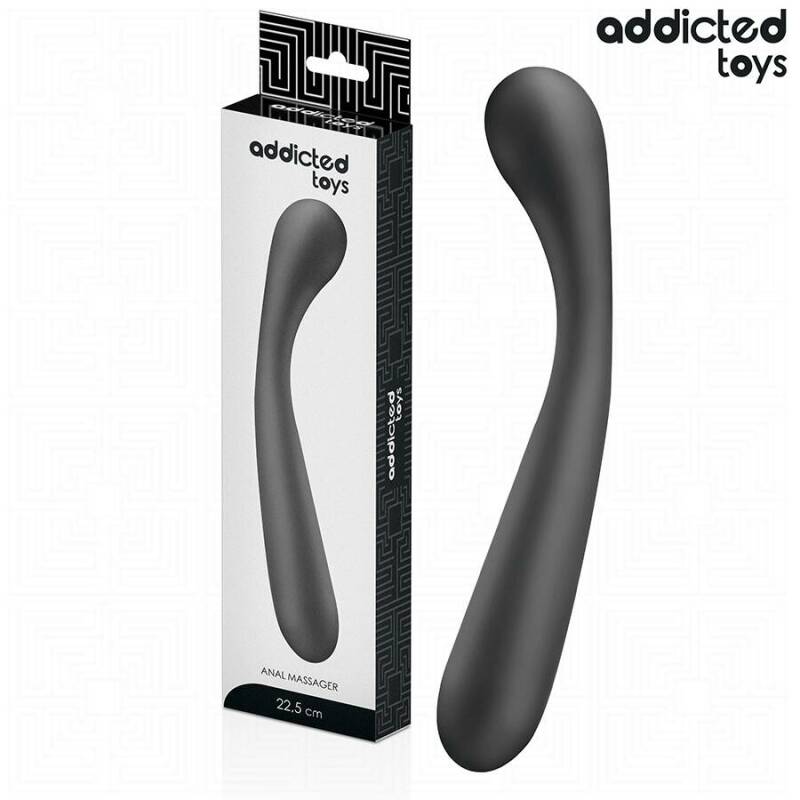 ADDICTED TOYS - DOUBLE ANAL MASSAGER SILICONE 22.5 CM