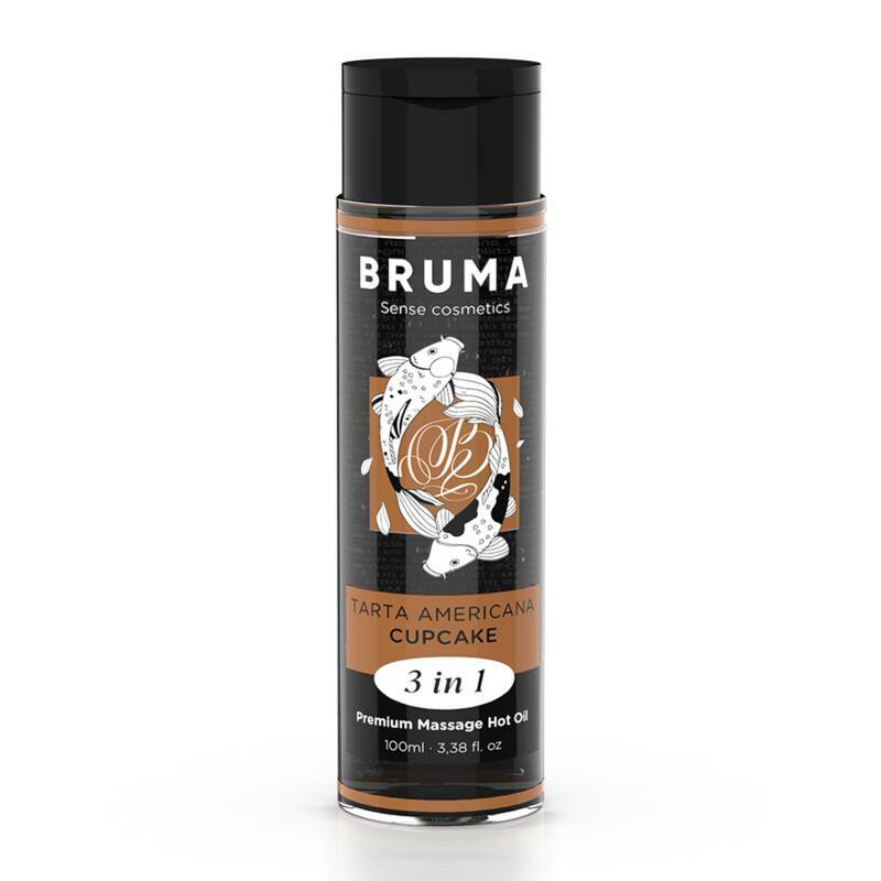BRUMA - PREMIUM MASSAGE HOT OIL CUPCAKE 3 IN 1 - 100 ML