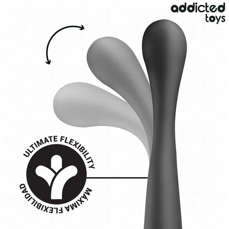 ADDICTED TOYS - DOUBLE ANAL MASSAGER SILICONE 22.5 CM