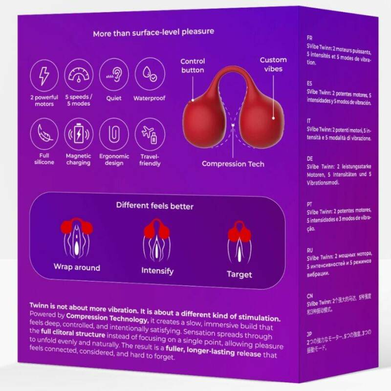 SNAIL VIBE - TWINN CHERRY FINGER VIBRATOR