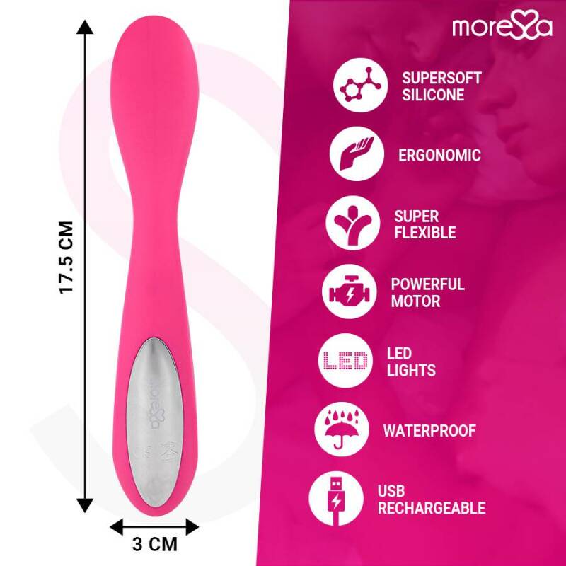 MORESSA - DRUSO PREMIUM SILICONE RECHARGEABLE