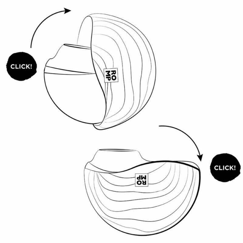 ROMP - SPIN CLITORAL SUCTION ANTITUDE WITH ROTATING OPENING AND CLOSING