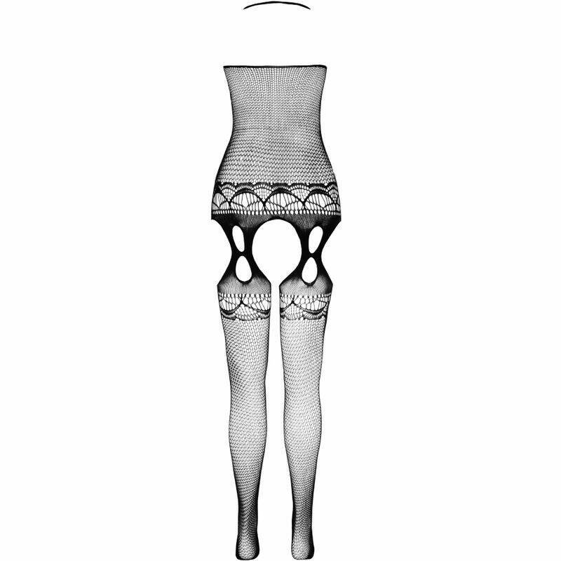 PASSION - ECO COLLECTION BODYSTOCKING ECO BS006 BLACK