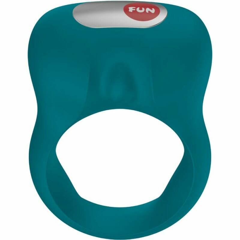 FUN FACTORY - STEADY VIBRATING COCK RING BOTTLE GREEN