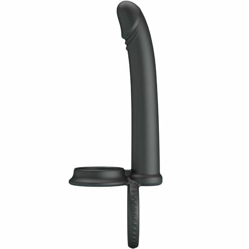 PRETTY LOVE - DILLION DOUBLE PENETRATION DOUBLE COCK RING BLACK