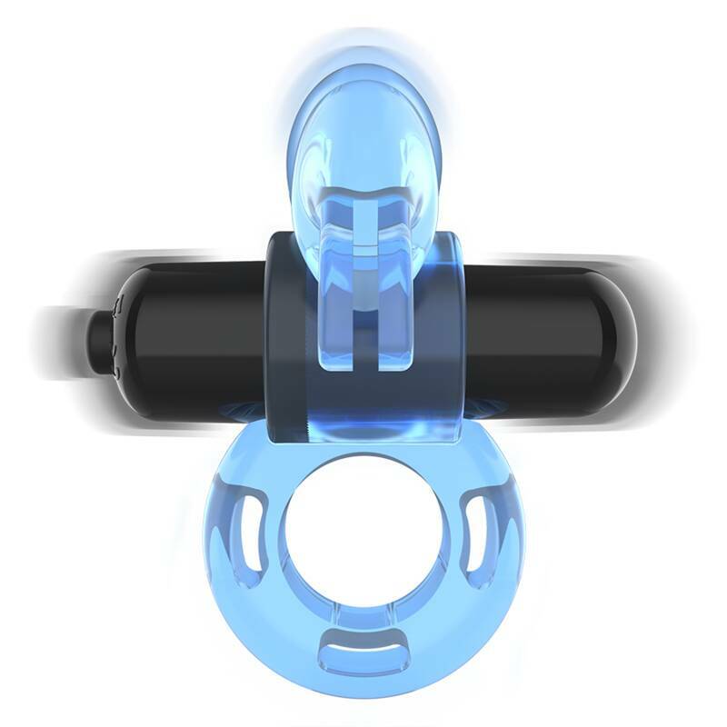 INTENSE - FRY BLUE VIBRATING RING