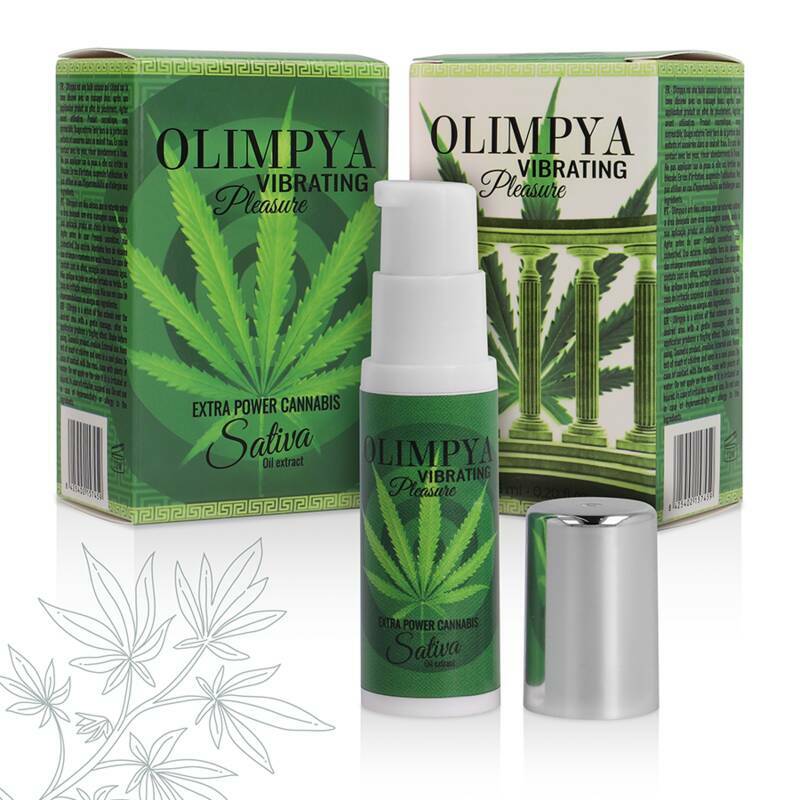 OLIMPYA - VIBRATING PLEASURE EXTRA SATIVA CANNABIS