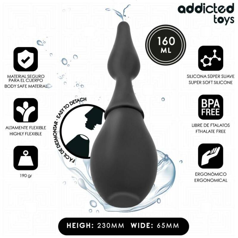 ADDICTED TOYS - TRAVEL CLEANER SILICONE MODEL 1