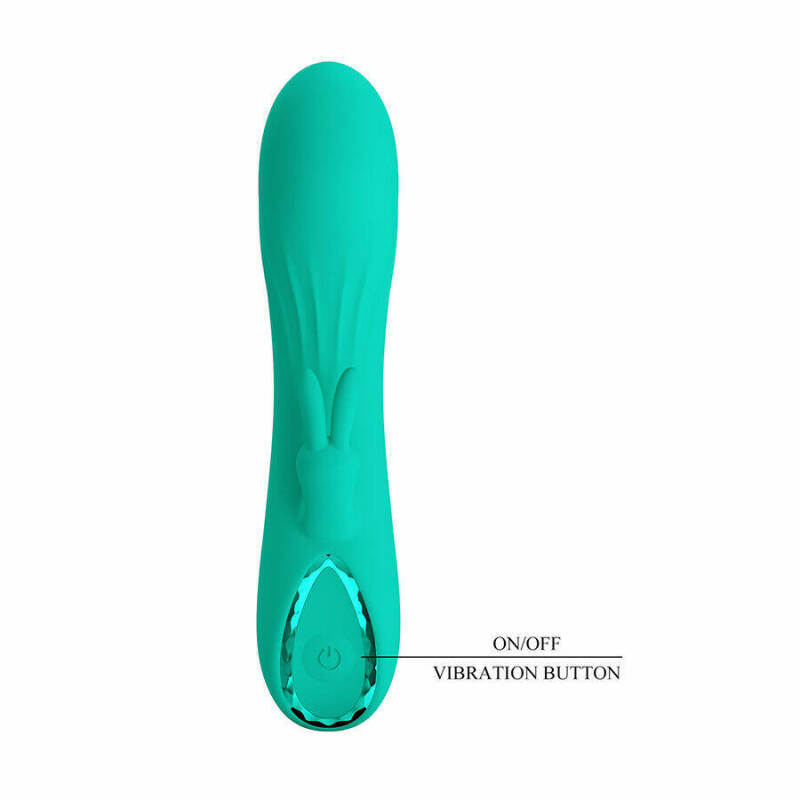PRETTY LOVE - DJ STICK G-SPOT TURQUOISE VIBRATOR