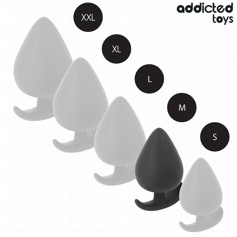 ADDICTED TOYS - ANAL PLUG SILICONE SIZE M 6.6 CM