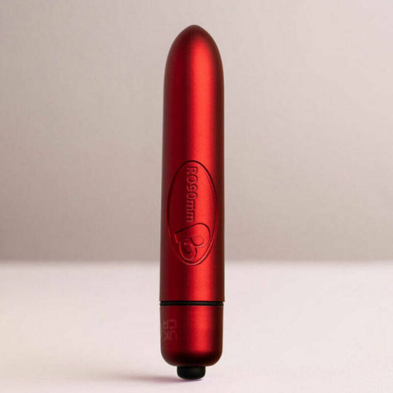 ROCKS-OFF - RO-90 SCARLET VELVET VIBRATING BULLET RED