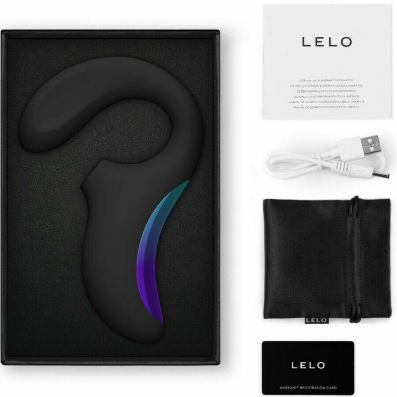 LELO - ENIGMA WAVE TRIPLE VIBRATION MASSAGER BLACK