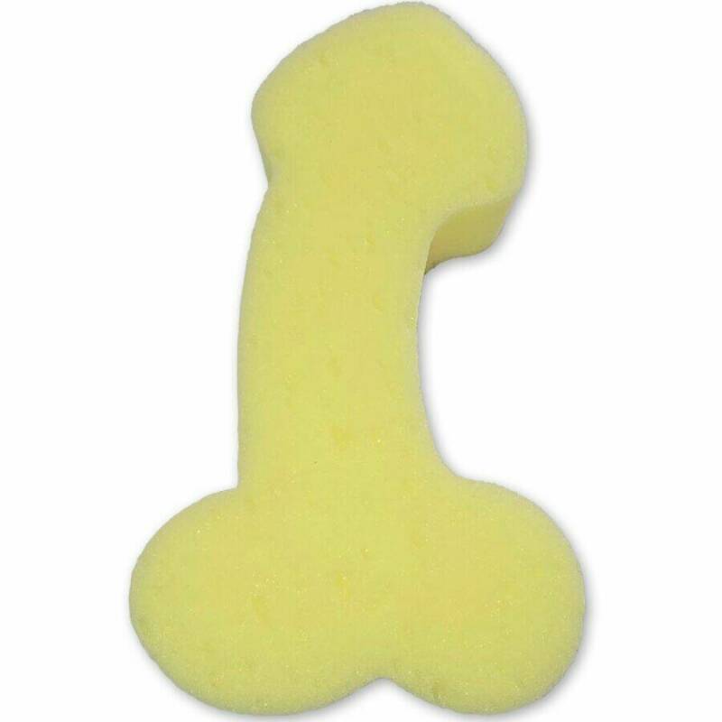 DIABLO PICANTE - YELLOW PENIS-SHAPED SPONGE