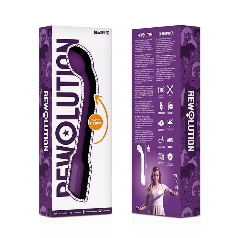 REWOLUTION - REWOFLEX FLEXIBLE G-POINT STIMULATOR VIBRATOR