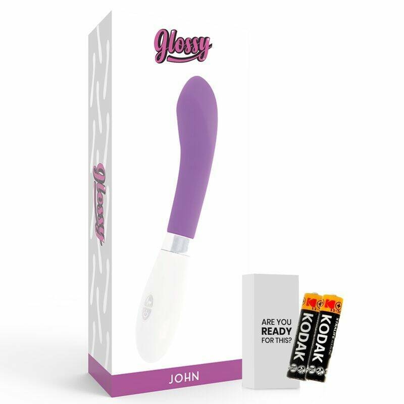 GLOSSY - JOHN VIBRATOR PURPLE