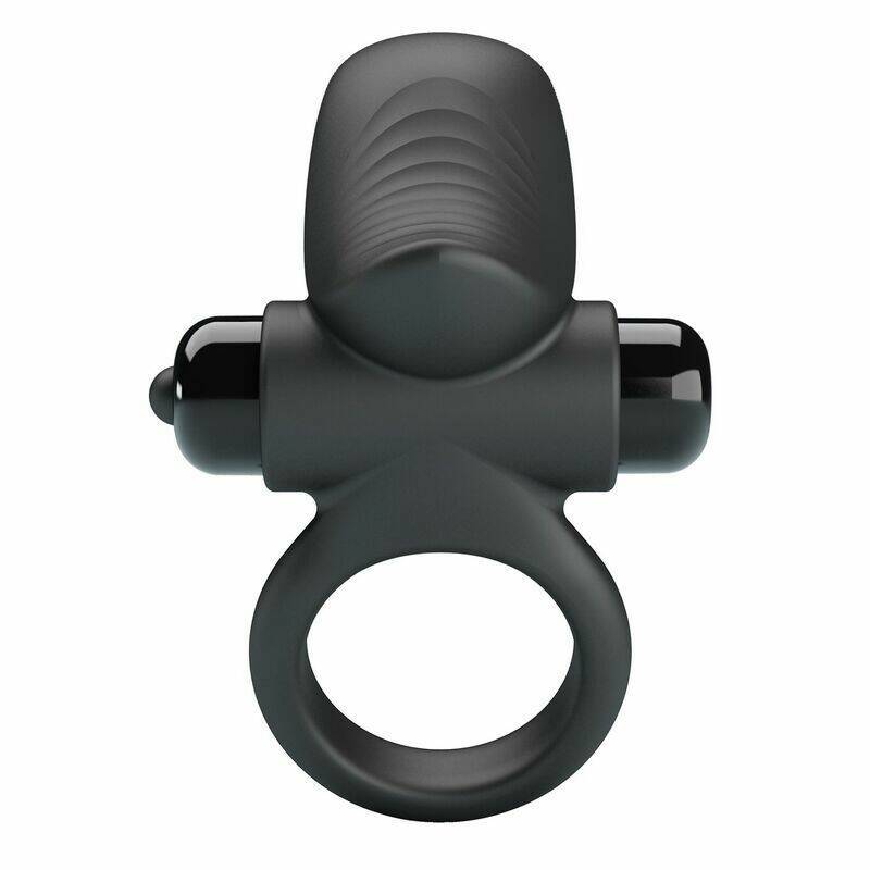 PRETTY LOVE - ADRIEN VIBRATING PENIS RING 10 FUNCTIONS BLACK
