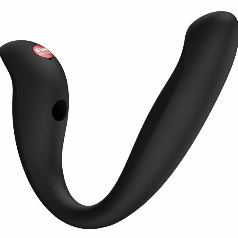 FUN FACTORY - VELOCE INSERTABLE DOUBLE AIR PULSE VIBRATOR BLACK
