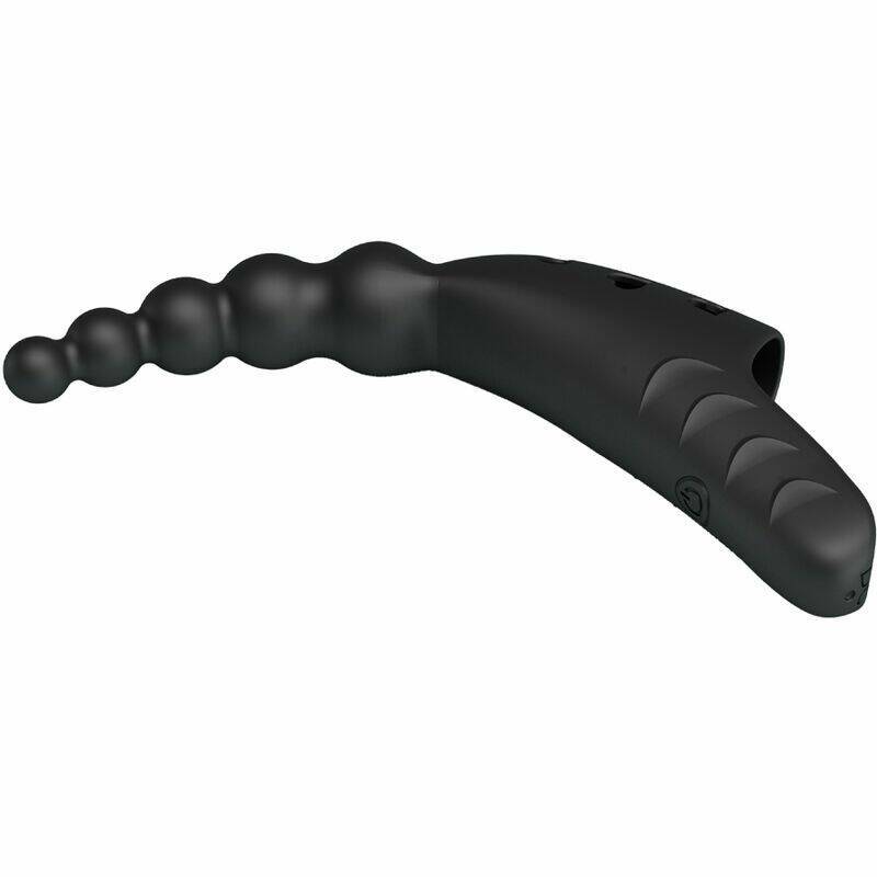 PRETTY LOVE - JORDIN FINGER VIBRATOR 10 VIBRATIONS BLACK