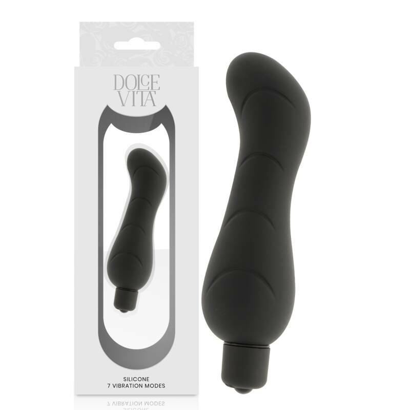 DOLCE VITA - G-SPOT BLACK SILICONE