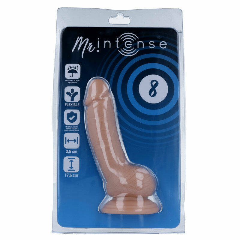 MR INTENSE - 8 REALISTIC COCK 17.6 CM -O- 3.5 CM