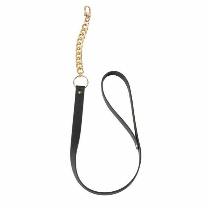 BIJOUX INDISCRETS - MAZE BLACK NECKLACE WITH STRAP