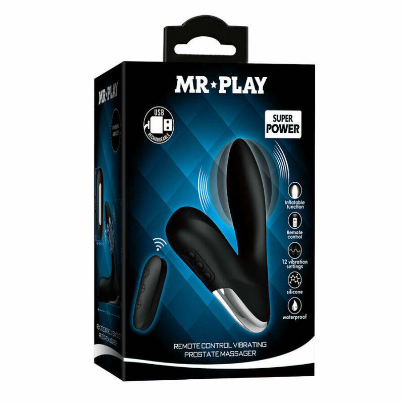 MR PLAY - PROSTATE MASSAGER WITH VIBRATION REMOTE CONTROL