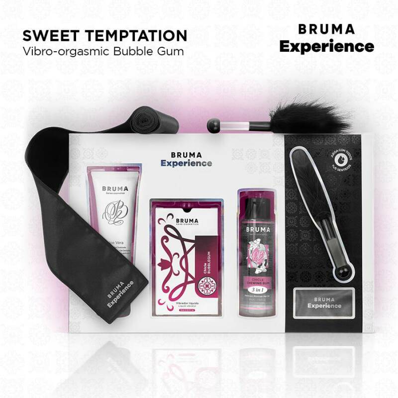 BRUMA XPERIENCE - VIBRO-ORGASMIC SWEET GUM TEMPTATION KIT