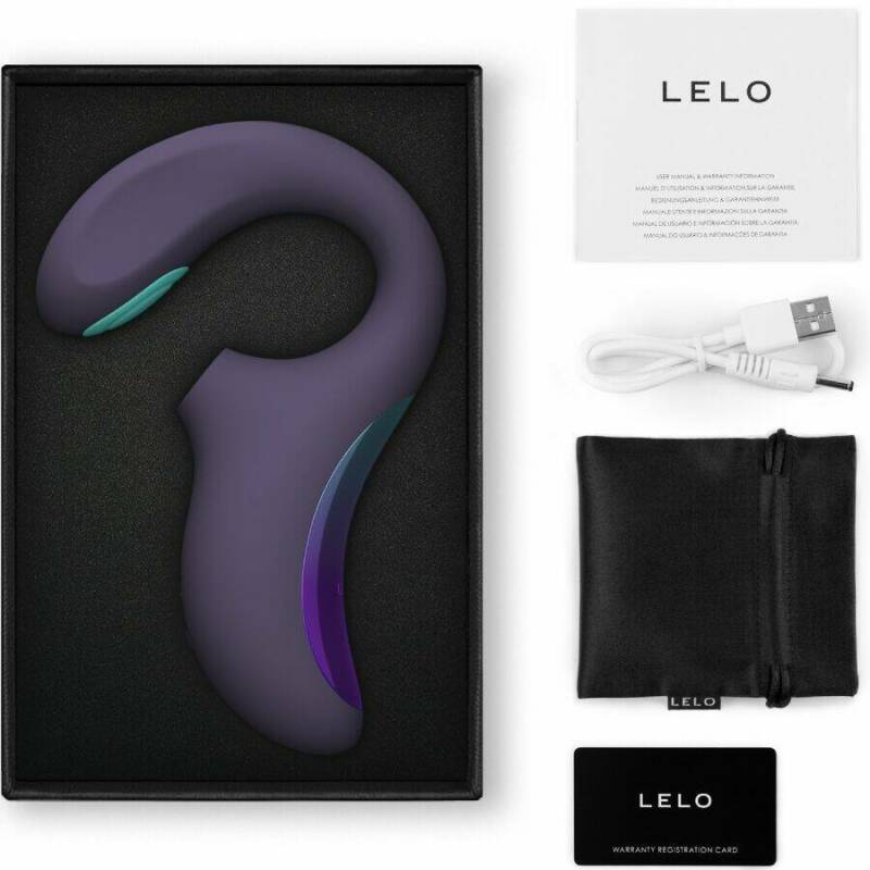 LELO - ENIGMA DOUBLE SONIC VIBRATOR POINT G CYBER PURPLE