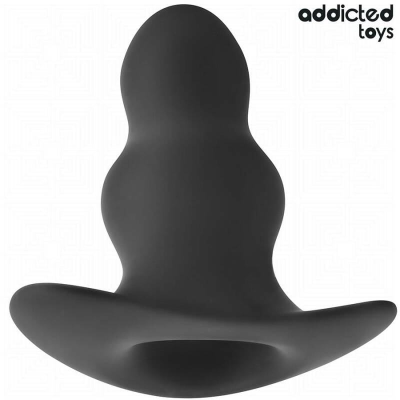ADDICTED TOYS - HOLLOW ANAL PLUG SILICONE SIZE M 9.6 CM