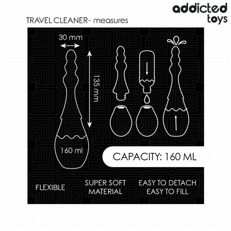 ADDICTED TOYS - TRAVEL CLEANER SILICONE MODEL 4