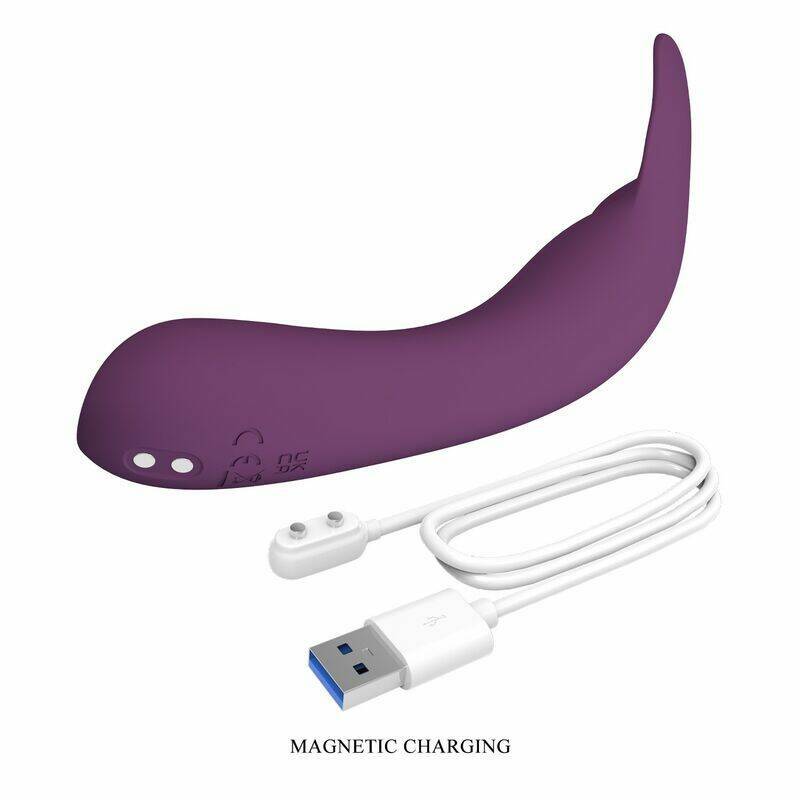 PRETTY LOVE - KENYELL RECHARGEABLE VIBRATOR 10 FUNCTIONS PURPLE
