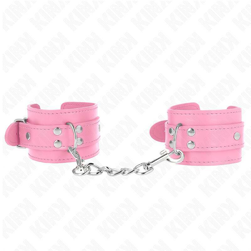 KINK - SIMPLE WRIST RESTRAINTS PINK ADJUSTABLE 20-23 CM X 5.5 CM