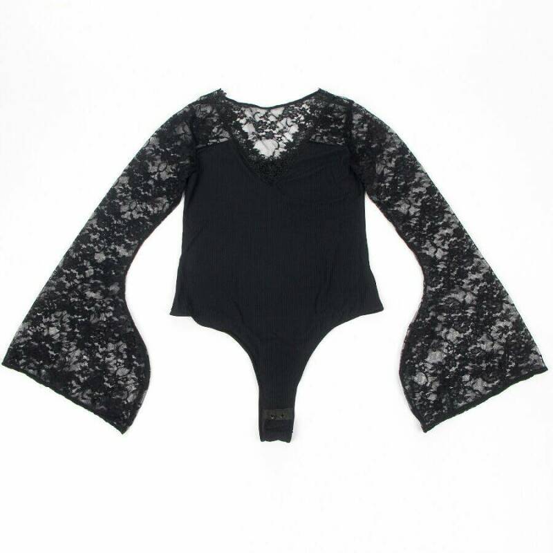 SUBBLIME - TEDDY FLORAL PATTERN LONG SLEEVE S/M